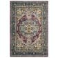 Safavieh Monaco MNC251L-3 3" x 5" Violet/Light Blue Area Rug, , large