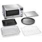 De"Longhi Livenza 0.5 Cu. Ft. 9-In-1 Digital Air Fry Convection Toaster Oven in Silver, , large