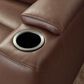 Simeon Collection Nexus Power Zero-Gravity Recliner in Autumn Umber, , large