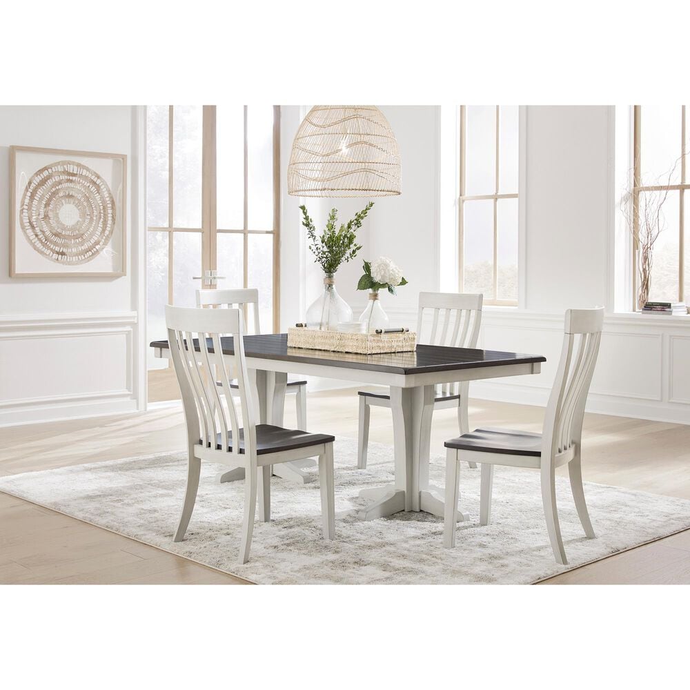 Ashley Darborn Dining Chair in Gray and Brown &#40;Set of 2&#41;, , large