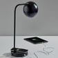Adesso Emery Desk Lamp with Supercharger in Black, , large