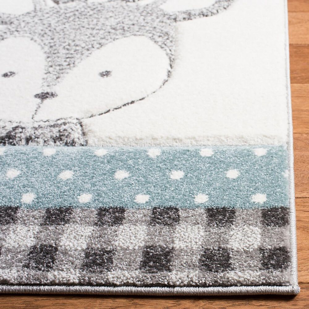Safavieh Carousel 10&#39; x 14&#39; Grey and Ivory Kids  Area Rug, , large