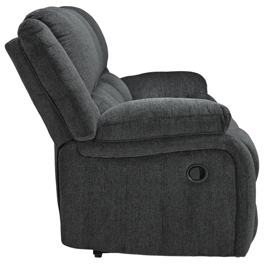 Ashley Draycoll Power Reclining Sofa and Recliner Set in Slate, , large