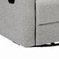 New Haus Suzy Swivel Glider Recliner in Frost Grey, , large