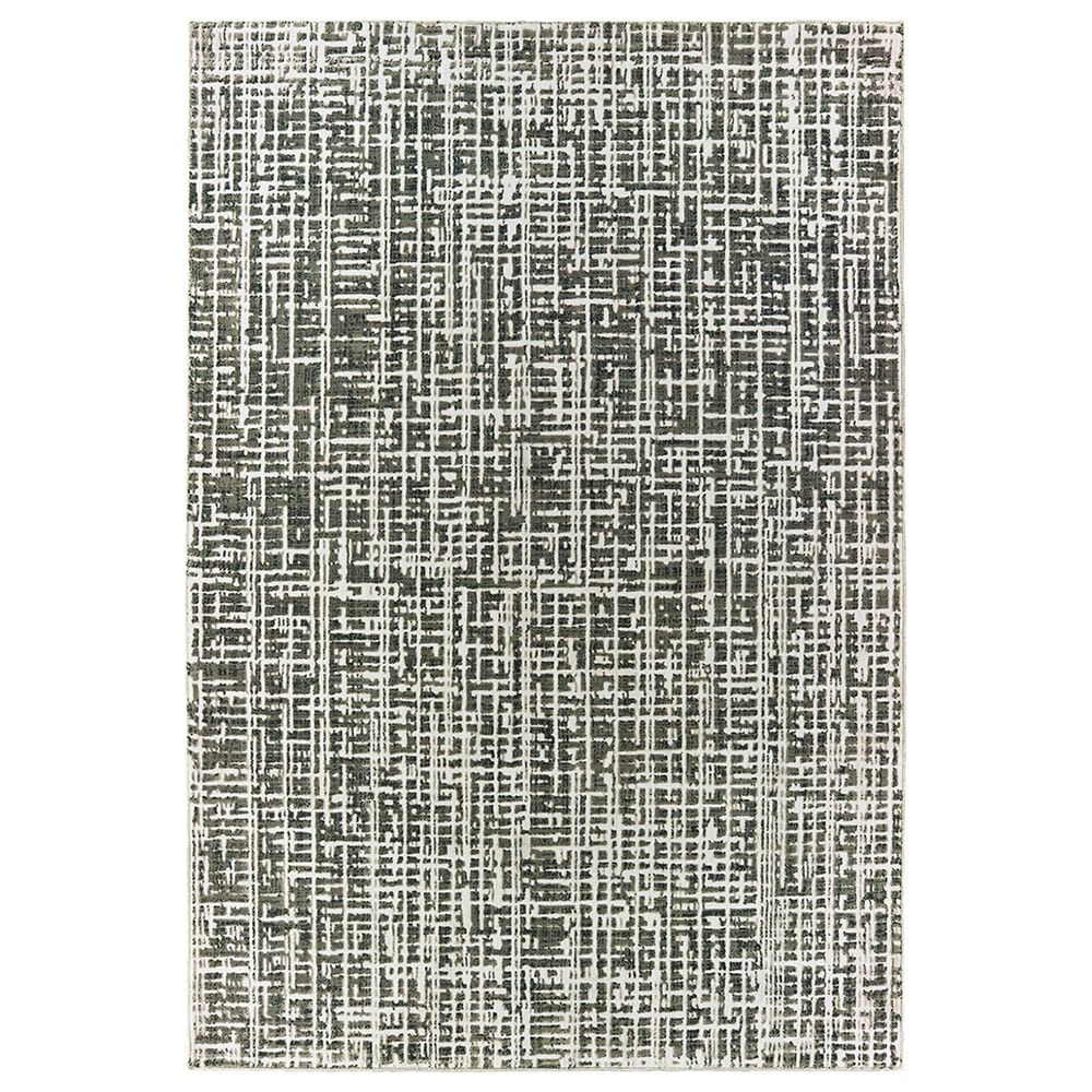 Oriental Weavers Bowen 2066W 9"10" x 12"10" Grey Area Rug, , large