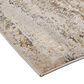 Feizy Aura 3735F 12" x 15" Gold and Gray Area Rug, , large