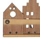 Maple and Jade 22" x 12" Wall Hook in Natural Brown, Distressed Black and Gray, , large