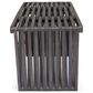 Hearth and Haven Metropol Patio Bench in Dark Grey, , large