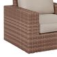 Slate and Company Isla Patio Motion Lounge Chair in Abigail Linen, , large