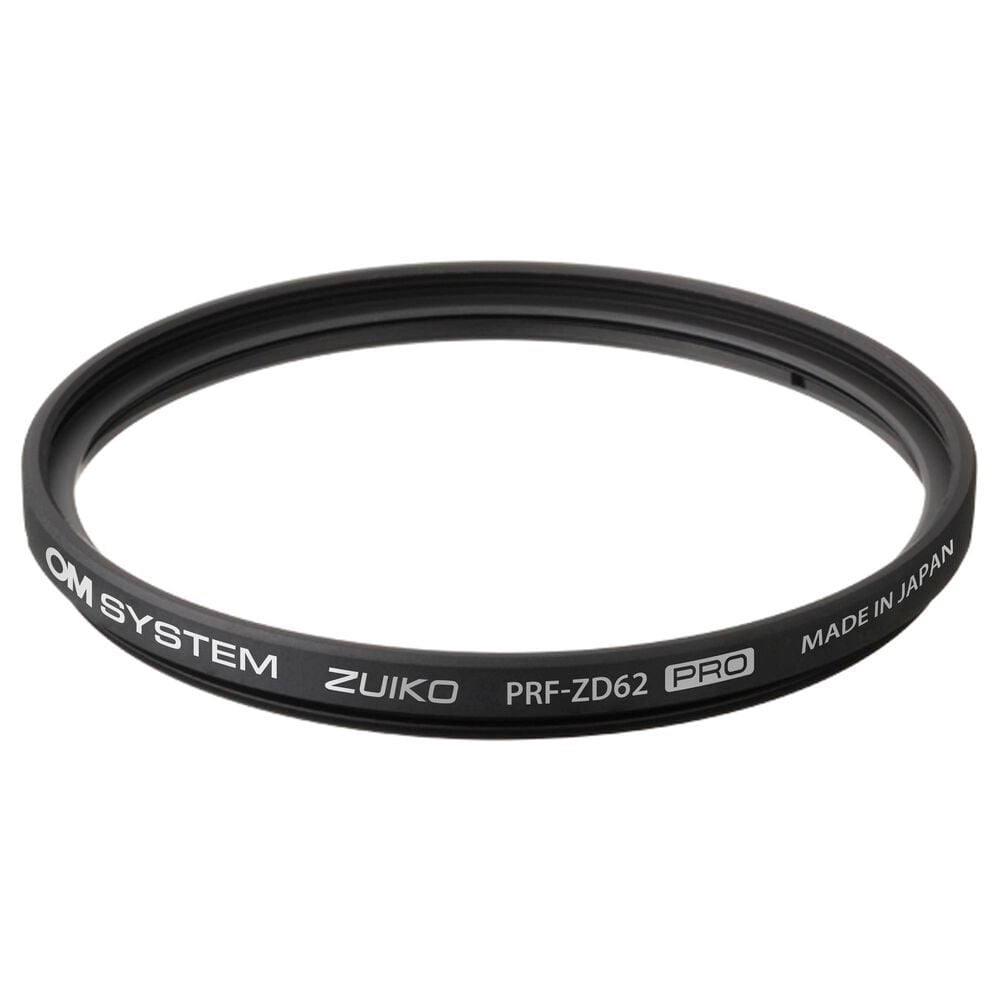 OM- System 62mm Zero-Coated Pro Protection Filter in Black, , large
