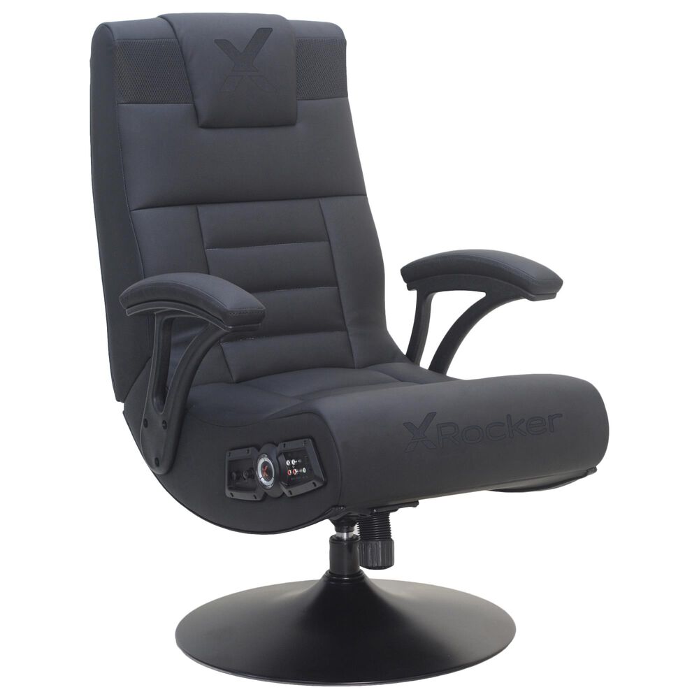 X-Rocker Covert 2.1 Wireless Audio Pedestal/Fixed Arms/Black, , large