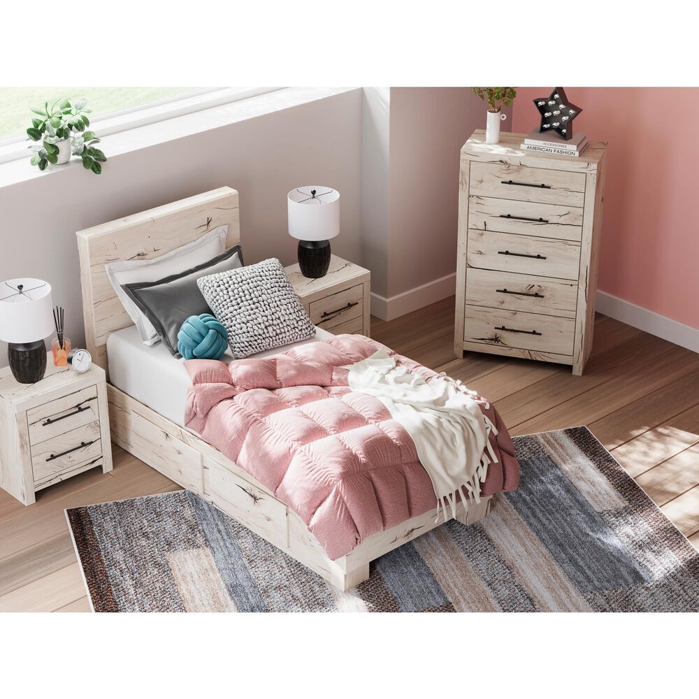 Ashley Lawroy 5-Drawer Chest in Light Natural, , large