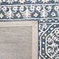 Safavieh Micro-Loop MLP619M 8" x 10" Blue and Ivory Area Rug, , large