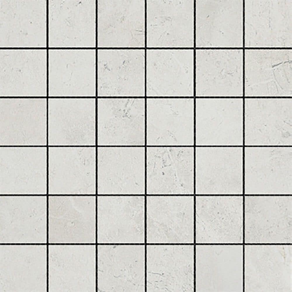 Emser Realm II District 2" x 2" Square on 13" x 13" Porcelain Mosaic Sheet, , large