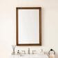 James Martin Vanities Glenbrooke 26" Rectangular Mirror in Country Oak, , large