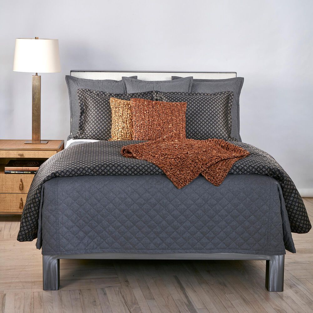 Ann Gish Art Of Home 3-Piece Queen Flannel Coverlet Set In Grey, , large