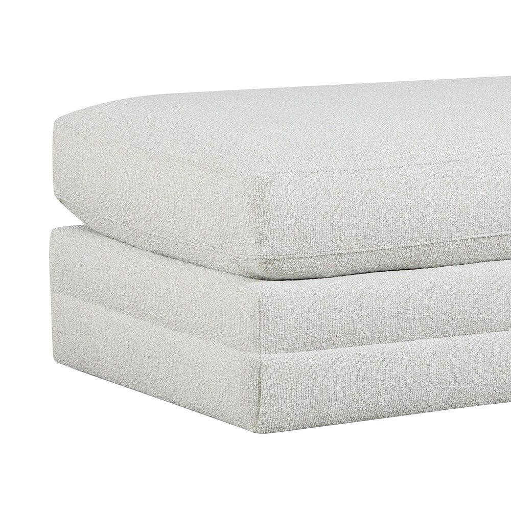 Xenia Contour Natural Ottoman in Contour Natural, , large