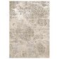 Kas Oriental Rugs Luna Dimensions 3"3" x 4"11" Sand and Silver Area Rug, , large
