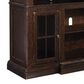 Ashley Roddinton 72" TV Stand in Dark Brown, , large