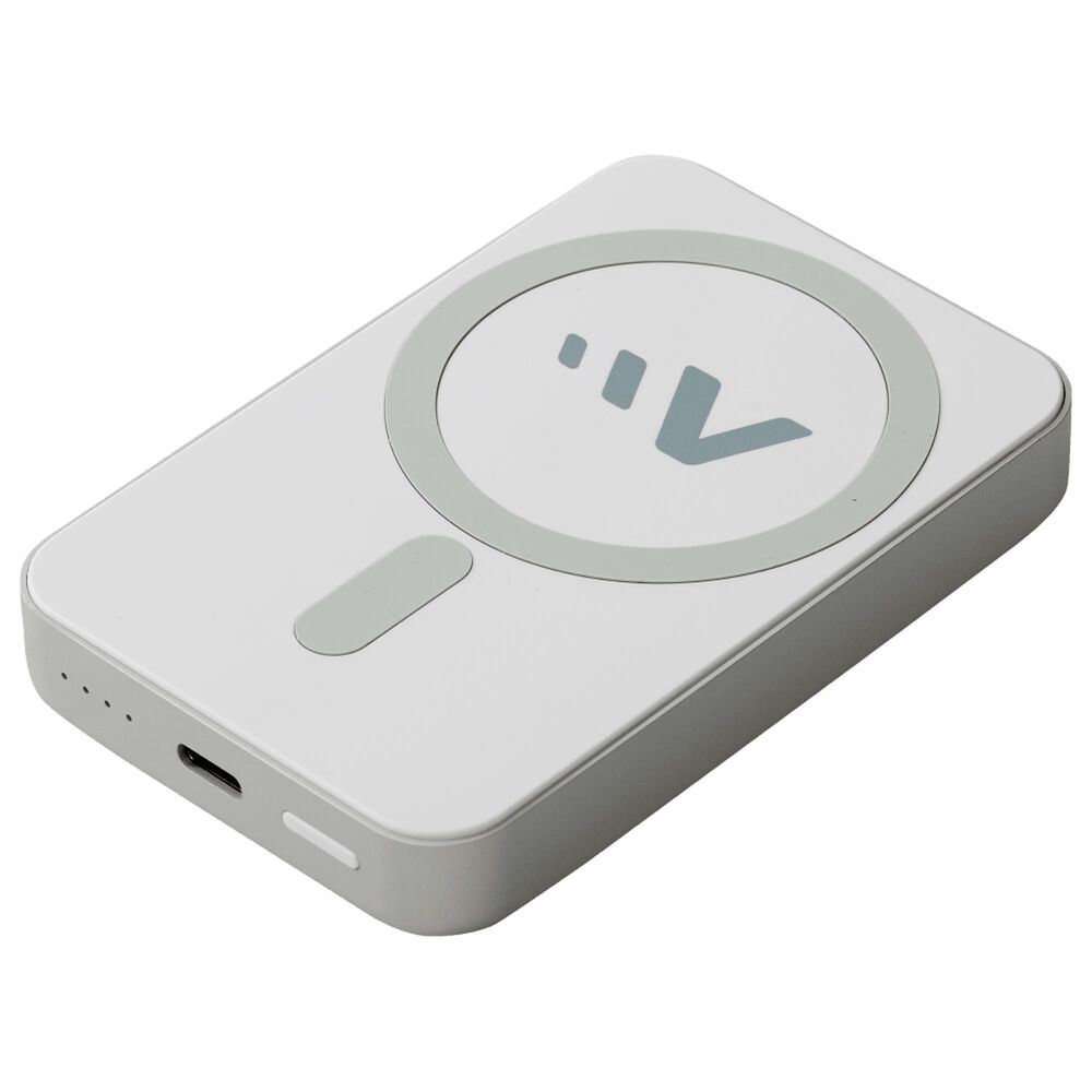 Ventev Portable Magnetic Battery 5,000 Mah - Gray, , large