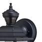 Vaxcel Bedford 5.25" 1-Light Outdoor Motion Sensor Wall Sconce in Textured Black, , large