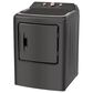 Midea 4.1 Cu. Ft. Top Load Washer and 7 Cu. Ft. Electric Dryer Laundry Pair in Metallic Grey, , large