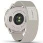Garmin Approach S50 43mm Golf and Fitness Smartwatch Cream Gold Aluminum Bezel Case with Ivory Nylon Band, , large