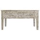 Waltham Artisans Craft 5-Drawer Desk in Washed Grey, , large
