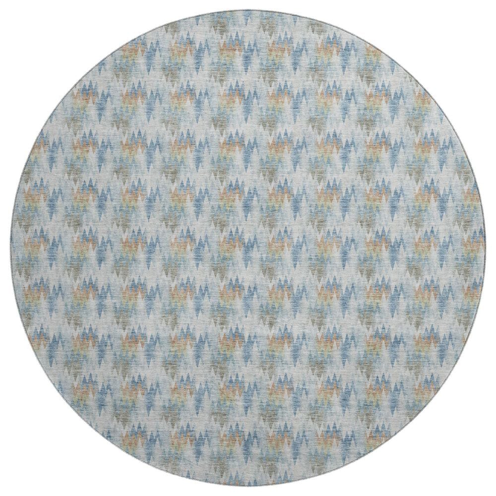Dalyn Rug Company Soft Essentials Seaside 8" Round Area Rug, , large