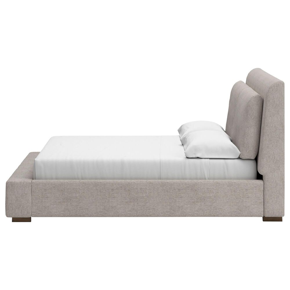 Ashley Cabalynn King Upholstered Bed in Light Brown, , large