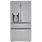 LG 30 Cu. Ft. Smart Wi-Fi Enabled Refrigerator with Craft Ice™ Maker in Stainless Steel, , large