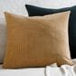 Surya 20" Square Throw Pillow in Tan, , large