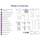Roku Wire-free Video Doorbell and Chime with 1440p HD Night Vision in White, , large