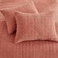 Levtex Mills Waffle 3-Piece King Quilt Set in Adobe, , large