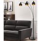 Cal Lighting Ellington 3 Lit arc floor lamp, , large