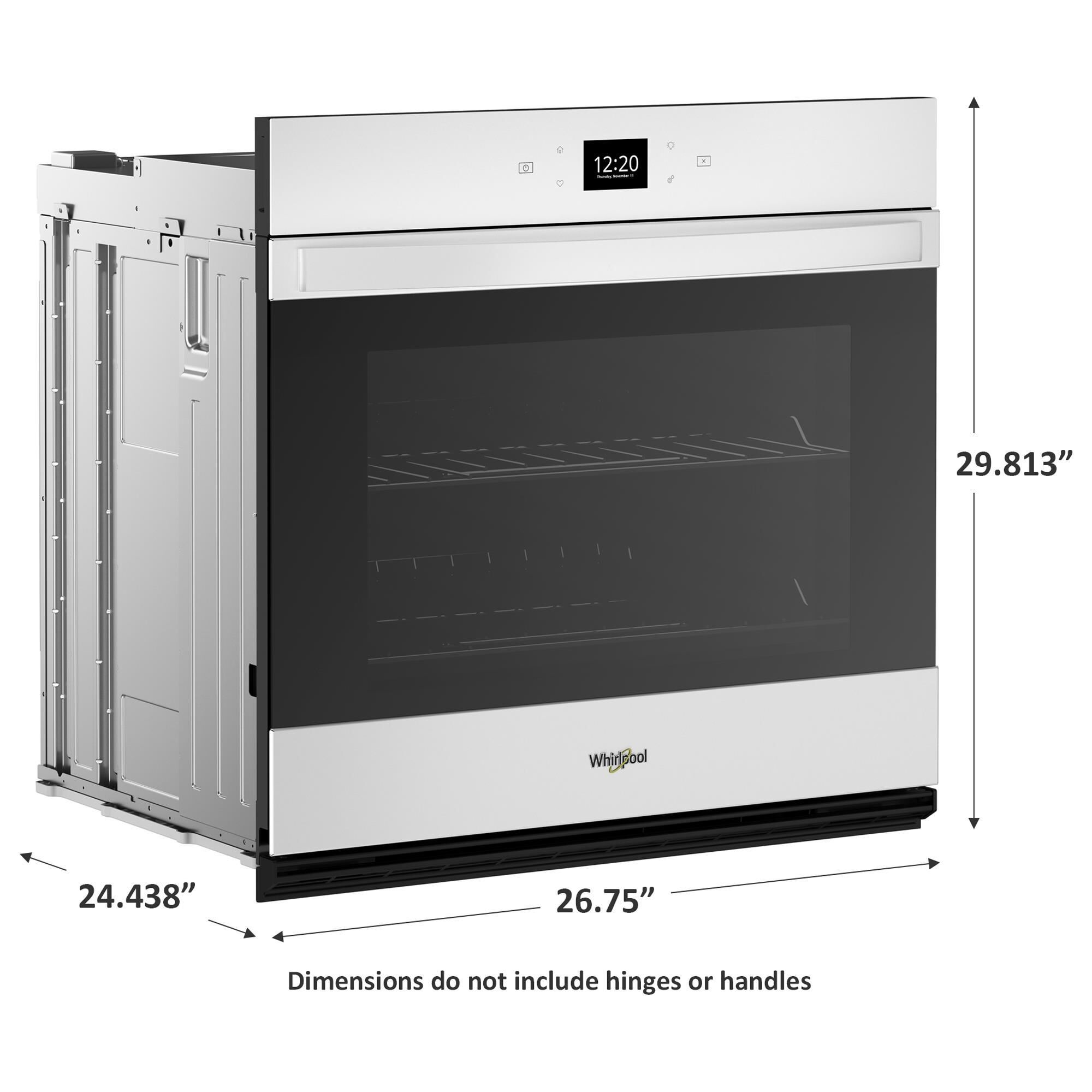 Whirlpool built in single oven outlet