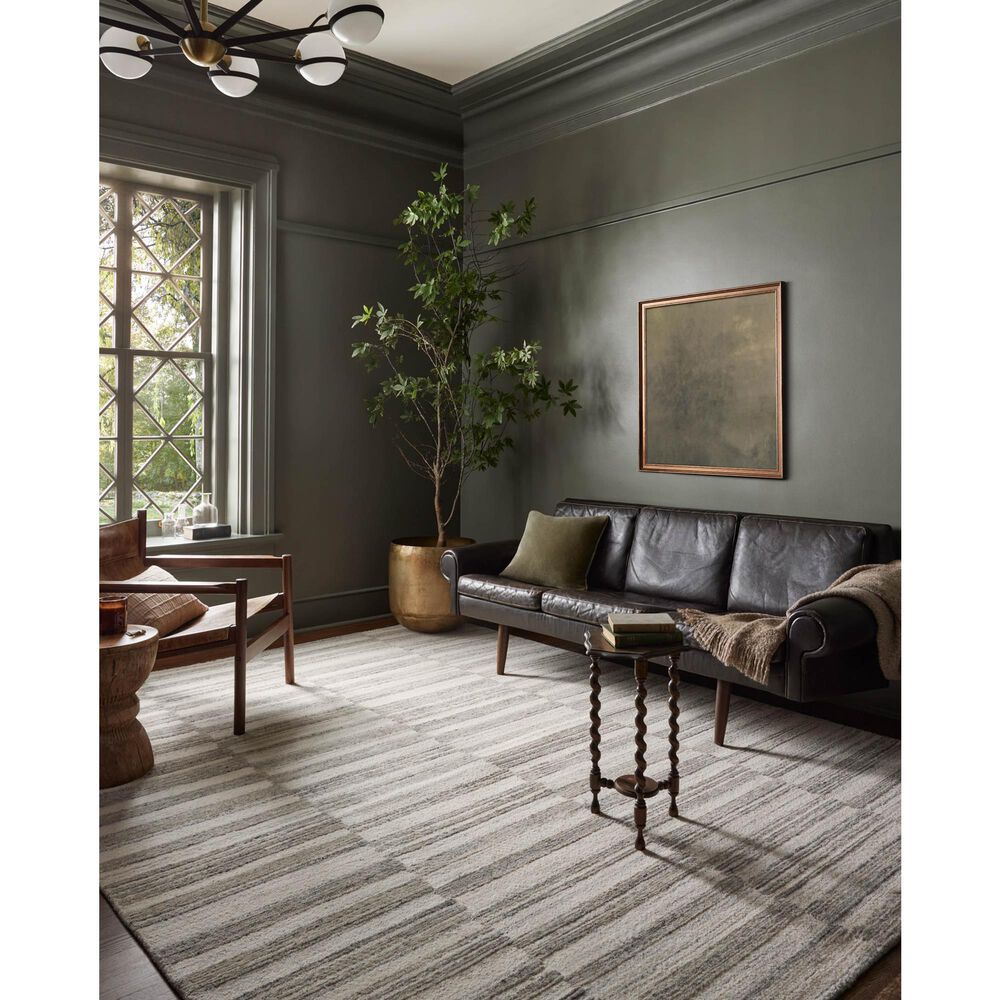 Magnolia Home Rae Stone and Ivory 9&#39;3&quot; x 13&#39; Area Rug, , large