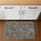 Dalyn Rug Company Soft Essentials Floral Graphite 2"6" x 3"10" Indoor/Outdoor Area Rug, , large