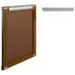 James Martin Bellshire 30" Rectangular Mirror in Honey Oak, , large