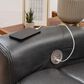 Linon Home Decor Izaiah Power Glider Recliner in Grey, , large