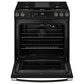 GE Appliances 2-Piece Kitchen Packages with 30" Slide-In Gas Range and 1.9 Cu. Ft. Over-the-Range Microwave Oven in Fingerprint Resistant Black Slate, , large