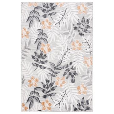 Safavieh Cabana CBN405A 9" x 12" Grey and Ivory Indoor/Outdoor Area Performance Rug, , large