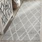 Safavieh Adirondack ADR128B 2"6" x 10" Ivory and Silver Runner, , large