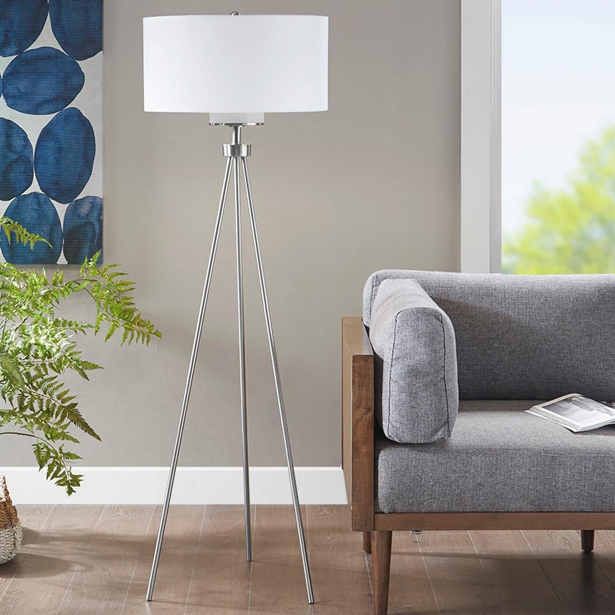 Large tripod floor lamp on sale