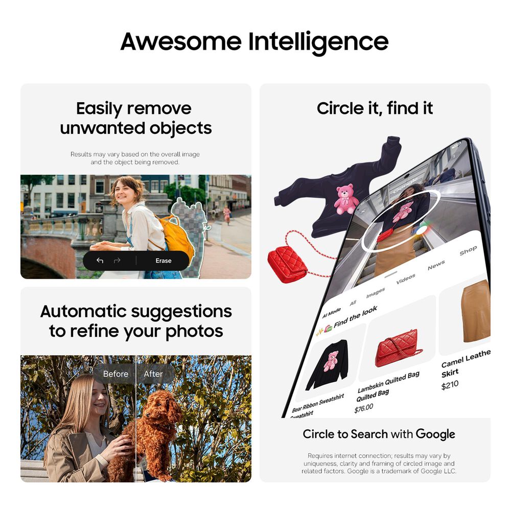 Samsung Galaxy A37 5G Smartphone 256GB (Unlocked) - Awesome Charcoal, , large