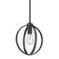 Golden Lighting Colson 1-Light Mini Pendant in Matte Black, , large