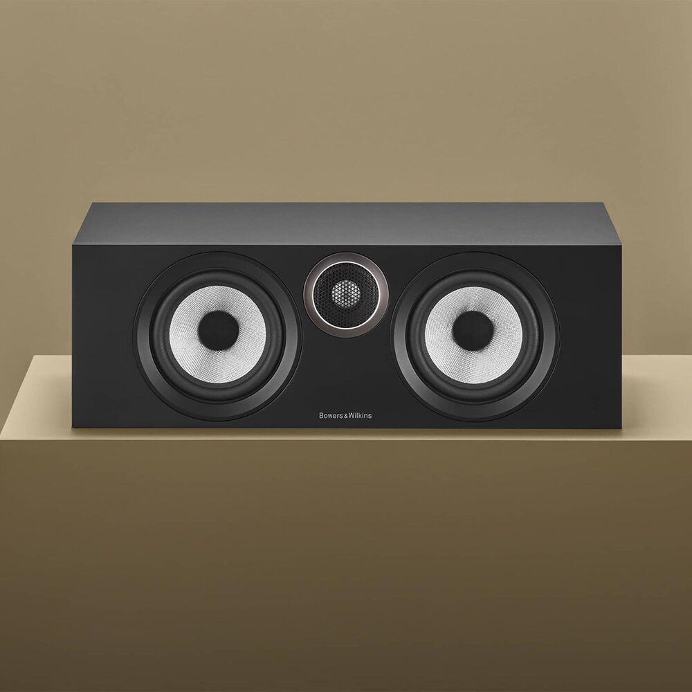 Bowers and Wilkins 600 S3 Series 2-Way Center Channel Speaker in Black, , large