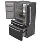 Cafe 22.3 Cu. Ft. 4-Door French Door Refrigerator in Matte Black, , large