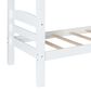 Linon Home Decor Levi Twin Over Twin Bunk Bed in White, , large