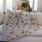 The Royal Standard 50" x 60" Baseball Throw in Gray and Brown, , large
